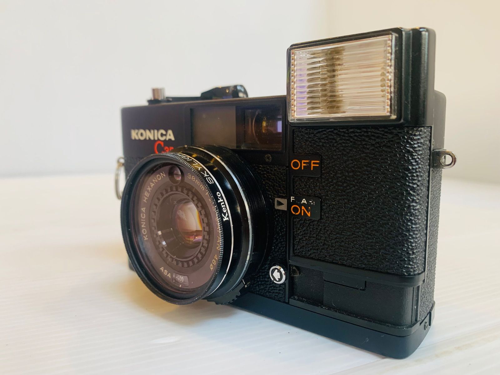 完動品】フィルムカメラ Konica C35 EF 初代ピッカリコニカ【希少
