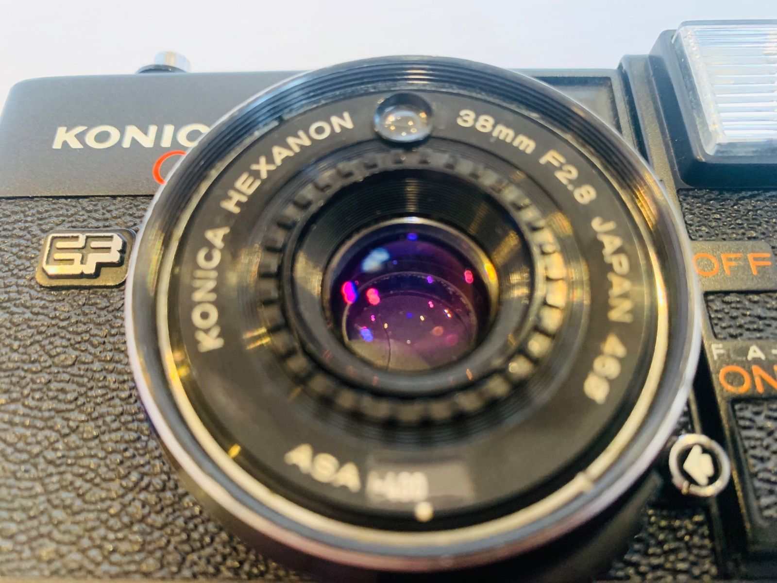 完動品】フィルムカメラ Konica C35 EF 初代ピッカリコニカ【希少