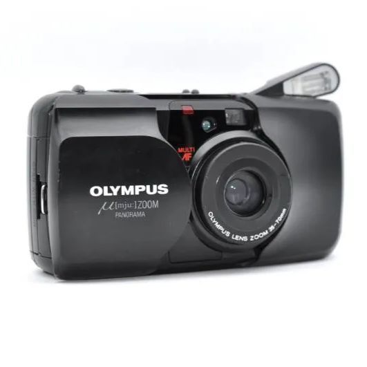 動作OK】OLYMPUS μ[mju:] ZOOM PANORAMA コンパクトフィルムカメラ
