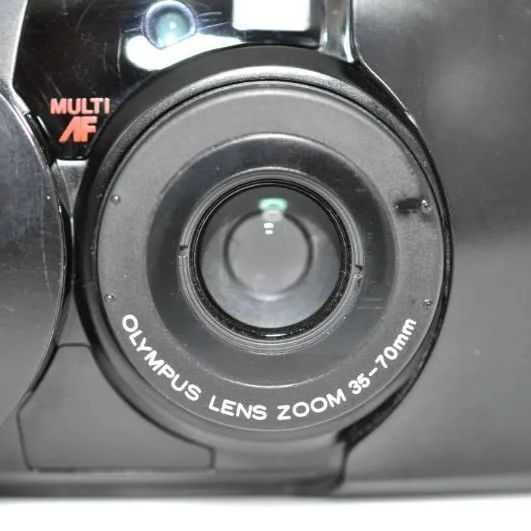 動作OK】OLYMPUS μ[mju:] ZOOM PANORAMA コンパクトフィルムカメラ