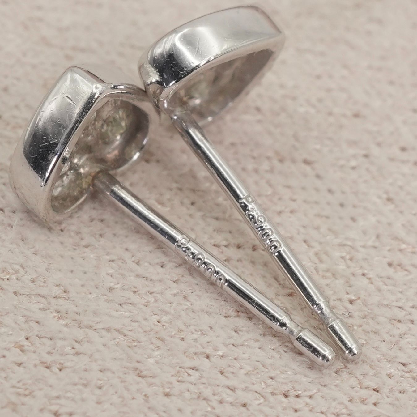 Pt900 ハート プラチナ ダイヤ 0.2ct パヴェ ピアス/26-0365 - メルカリ