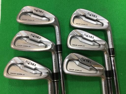 中古】 本間ゴルフ TOUR WORLD TW737P 6S アイアンセット IR NS PRO
