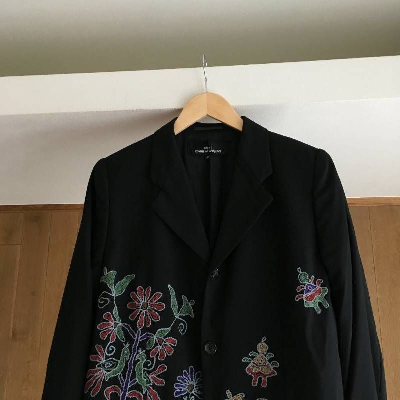 美品 AD1991 tricot COMME des GARCONSトリココムデギャルソン 刺繍