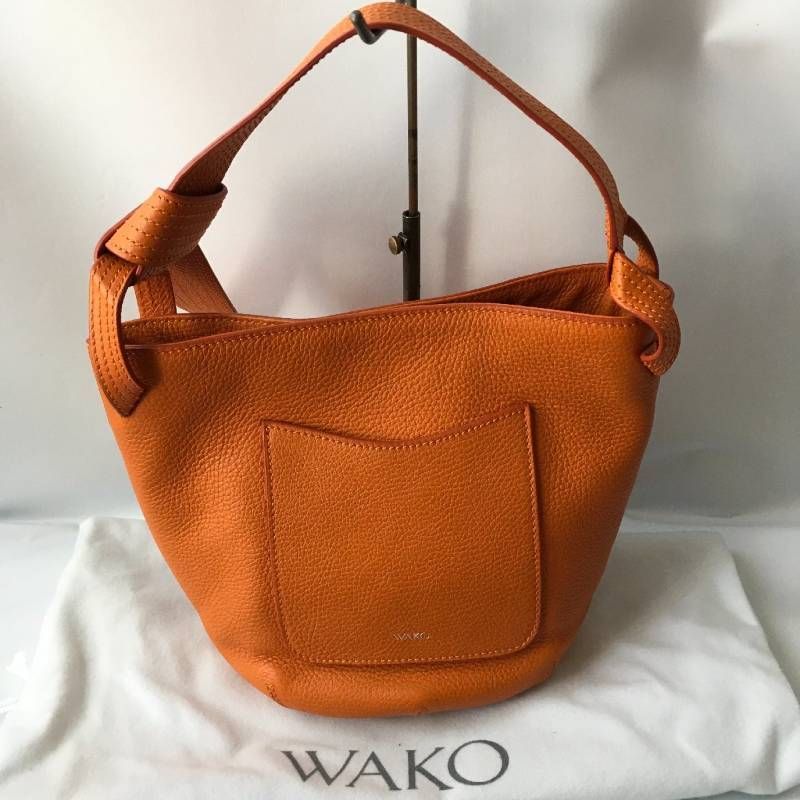 極美品 WAKO × MAURO GOVERNA マウロゴヴェルナ 和光 レザー バッグ