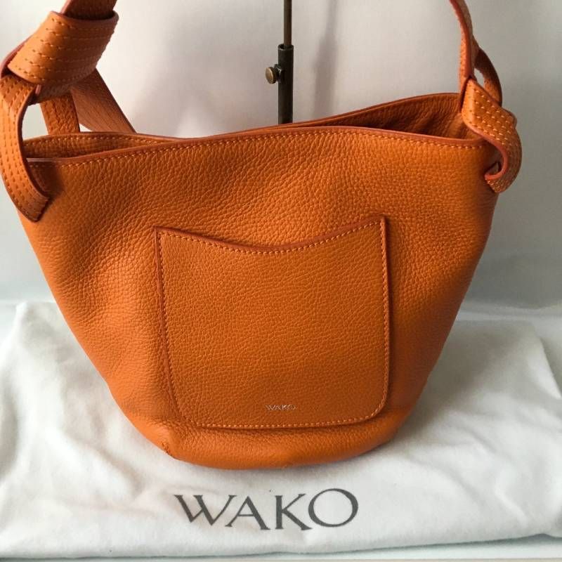 極美品 WAKO × MAURO GOVERNA マウロゴヴェルナ 和光 レザー バッグ
