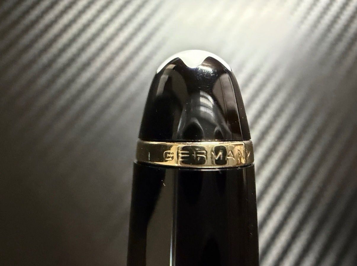 極美品 モンブラン montblanc マイスターシュテュック 144 ブラック 全