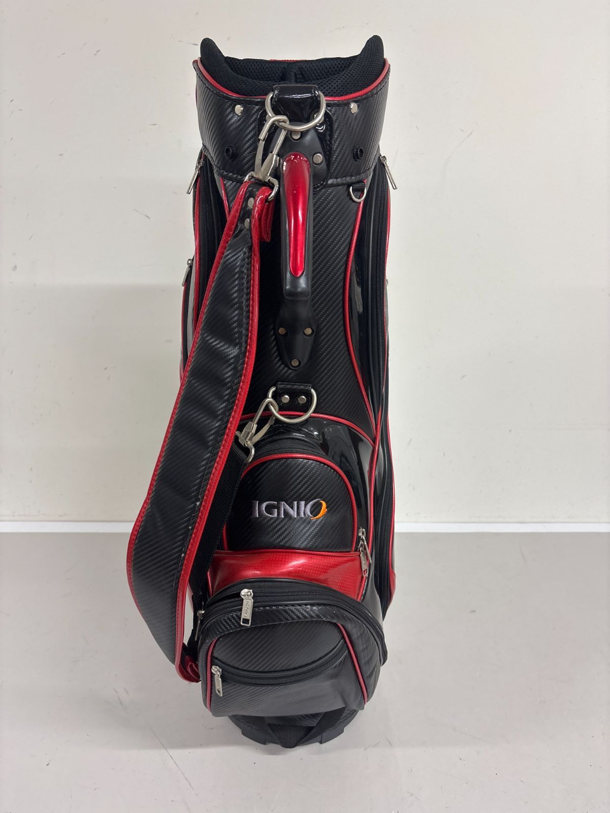 送料無料【フードなし】IGNIO イグニオ キャディバッグ ゴルフバッグ