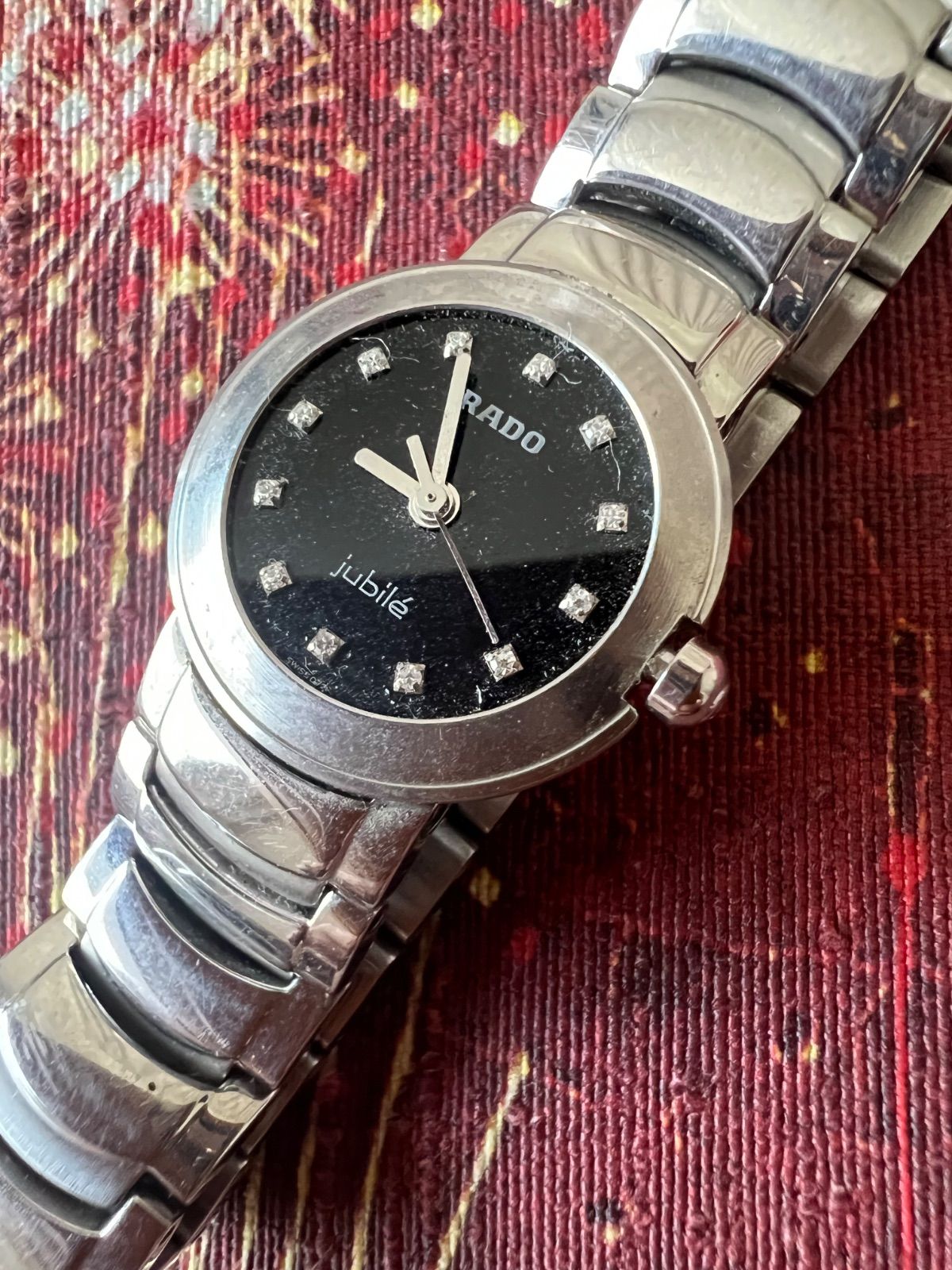 セイコー SEIKO☆チタン☆ソーラー時計☆7N43-9100☆メンズ 稼働品 