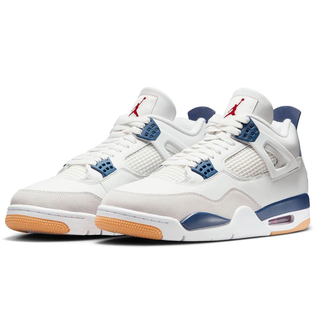 [ナイキ] SB x エア ジョーダン 4 SB x AIR JORDAN 4 サミットホワイト/ネイビー/ニュートラルグレー/ホワイト DR5415-100 26.0cm [26.0 cm]