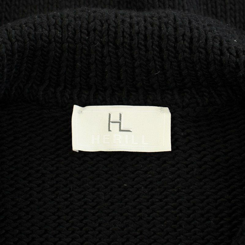 ヘリル HERILL コットンコードスキッパー Cotton code Skipper ニット