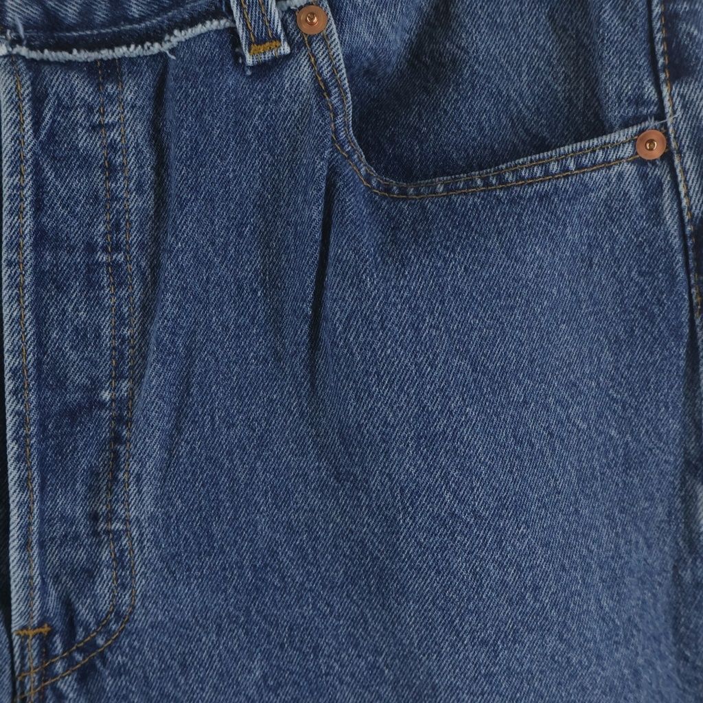 READY MADE (レディメイド) WIDE FLARE DENIM PANTS 再構築 フレア