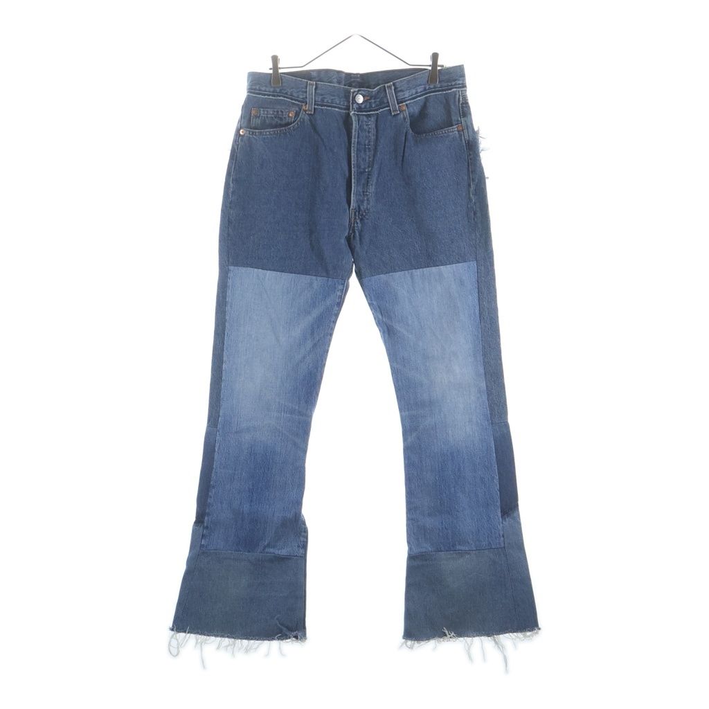 READY MADE (レディメイド) WIDE FLARE DENIM PANTS 再構築 フレア