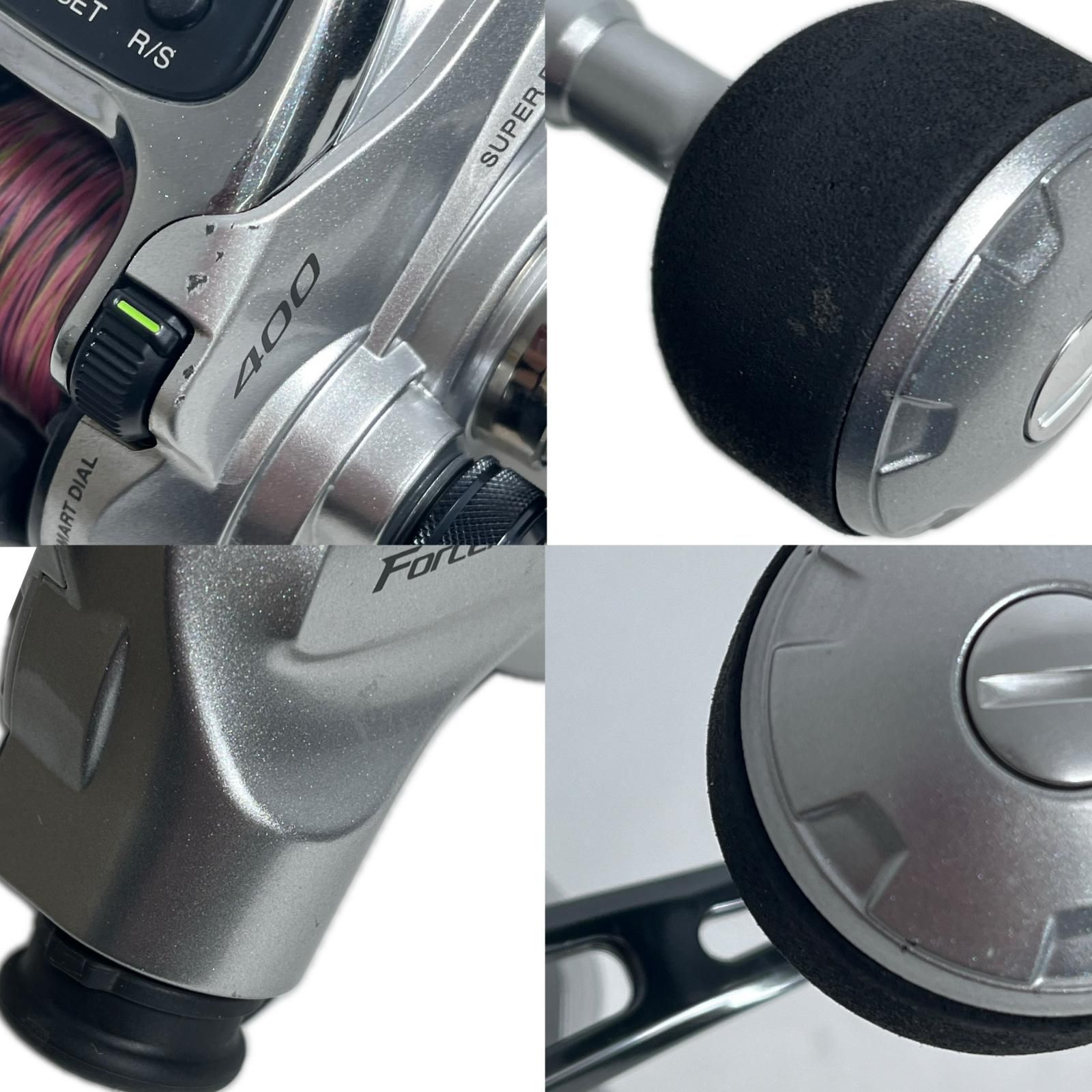 SHIMANO シマノ 電動リール 13フォースマスター 400 電源コード・外箱
