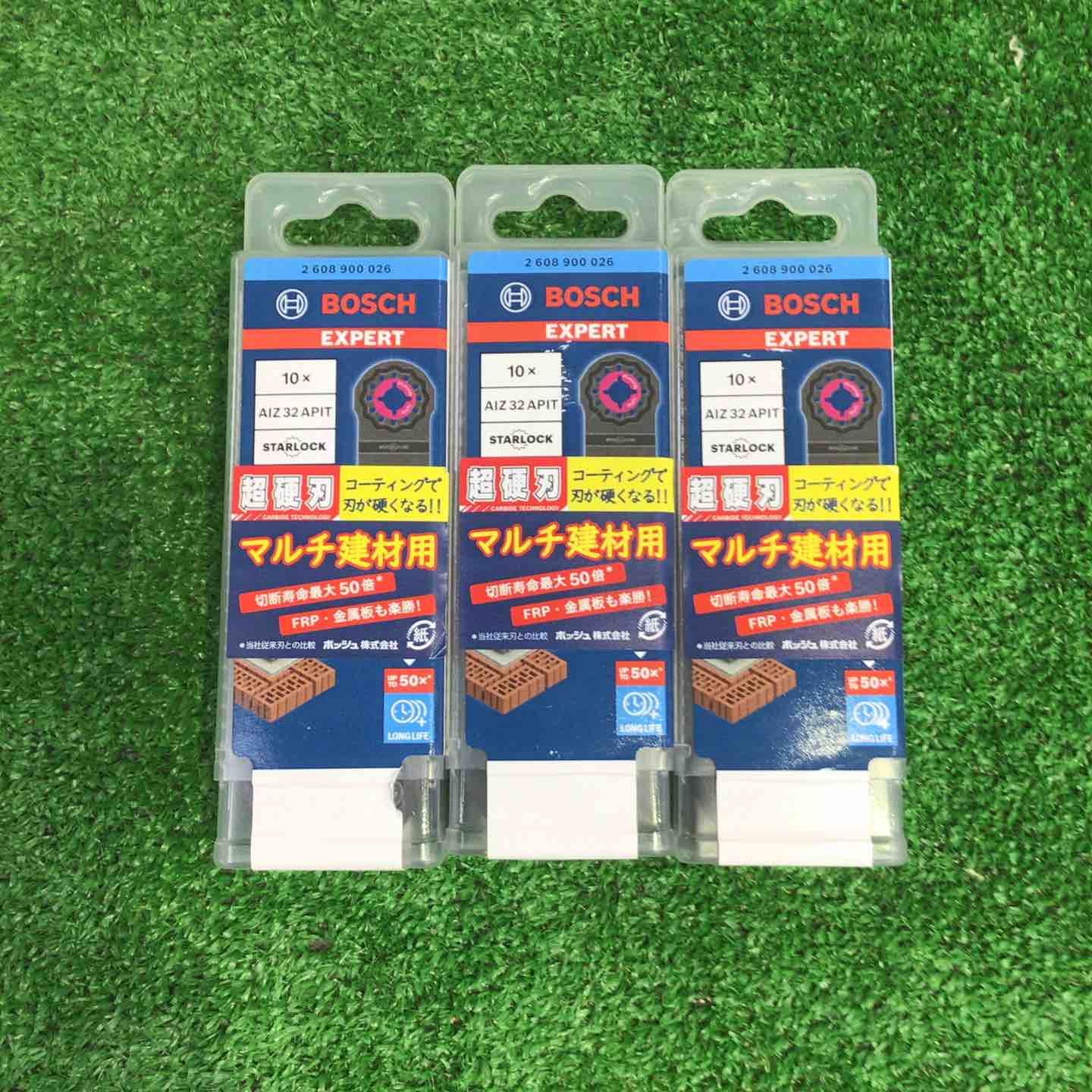 ボッシュ(BOSCH) マルチツールブレードスターロック AIZ32APIT/10 10本入り 3箱セット【町田店】