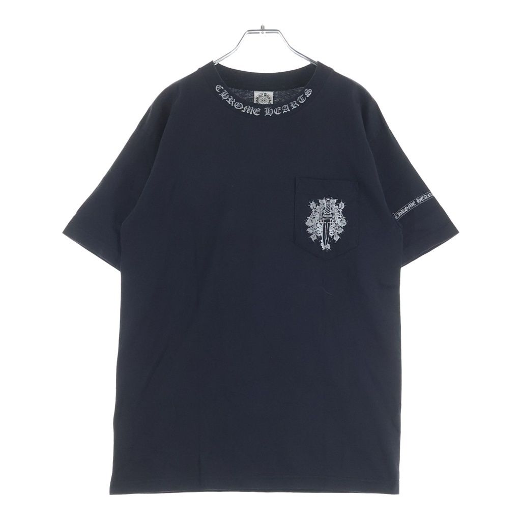 CHROME HEARTS (クロムハーツ) OLD VINE DAGGER LOGO S/S TEE オールド