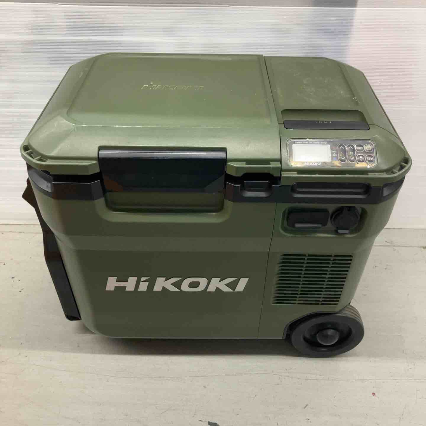 ★ハイコーキ(HIKOKI) コードレス冷温庫 UL18DBA(WMGZ)_フォレストグリーン　ACアダプタ付属【戸田店】