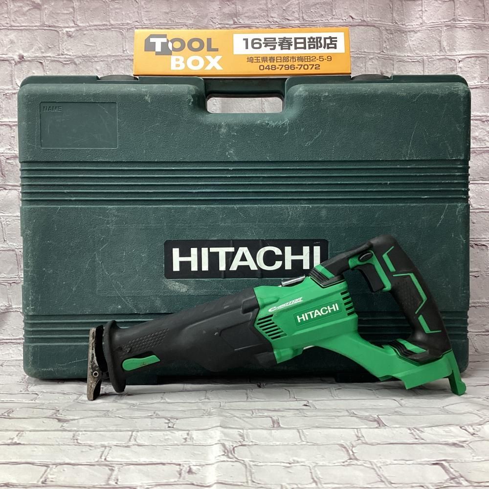 【中古】日立工機 CR18DBL(NN) 18Vコードレスセーバソー ケース付 【201】