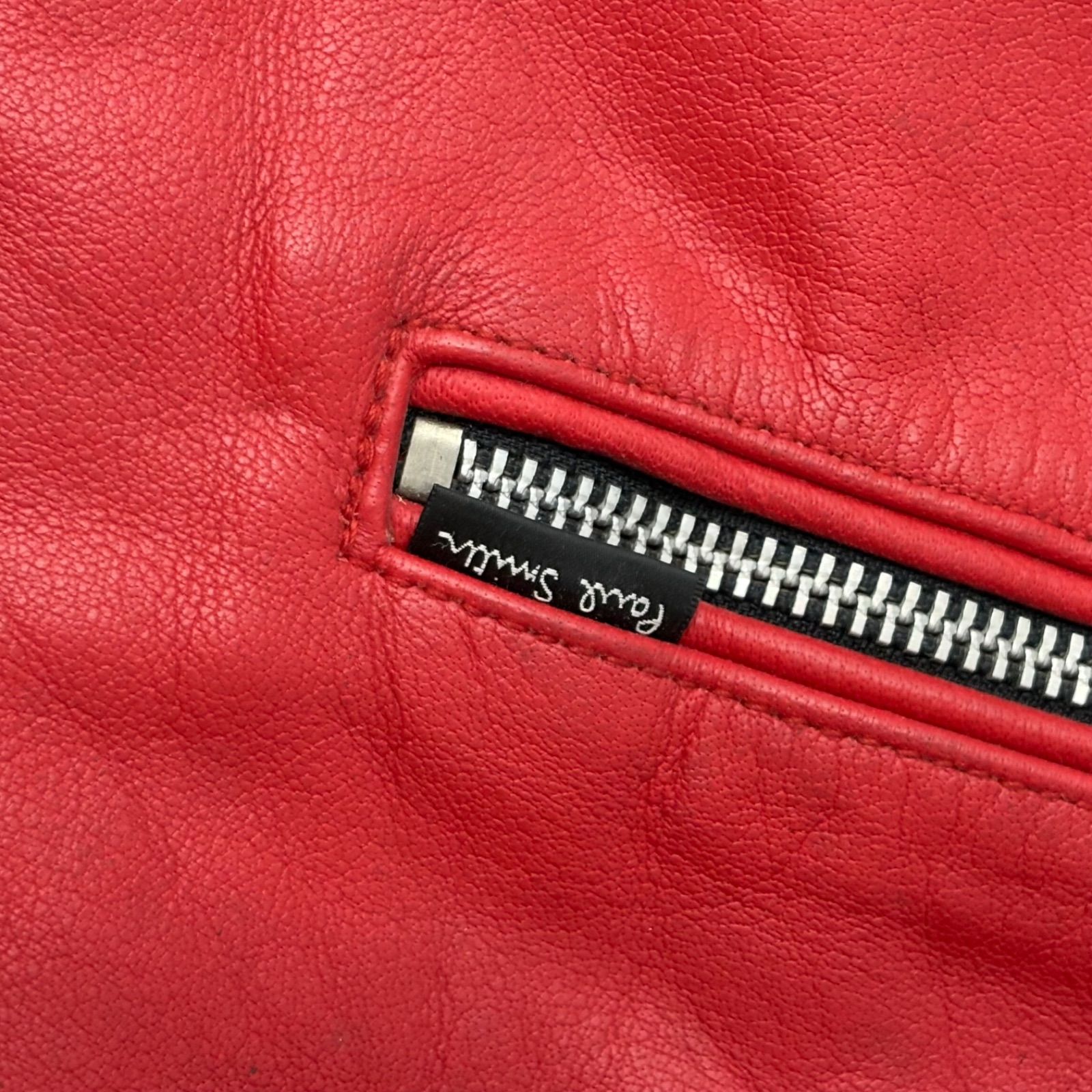 Lewis Leather×Paul Smith RED EAR 赤レザージャケット - メルカリ