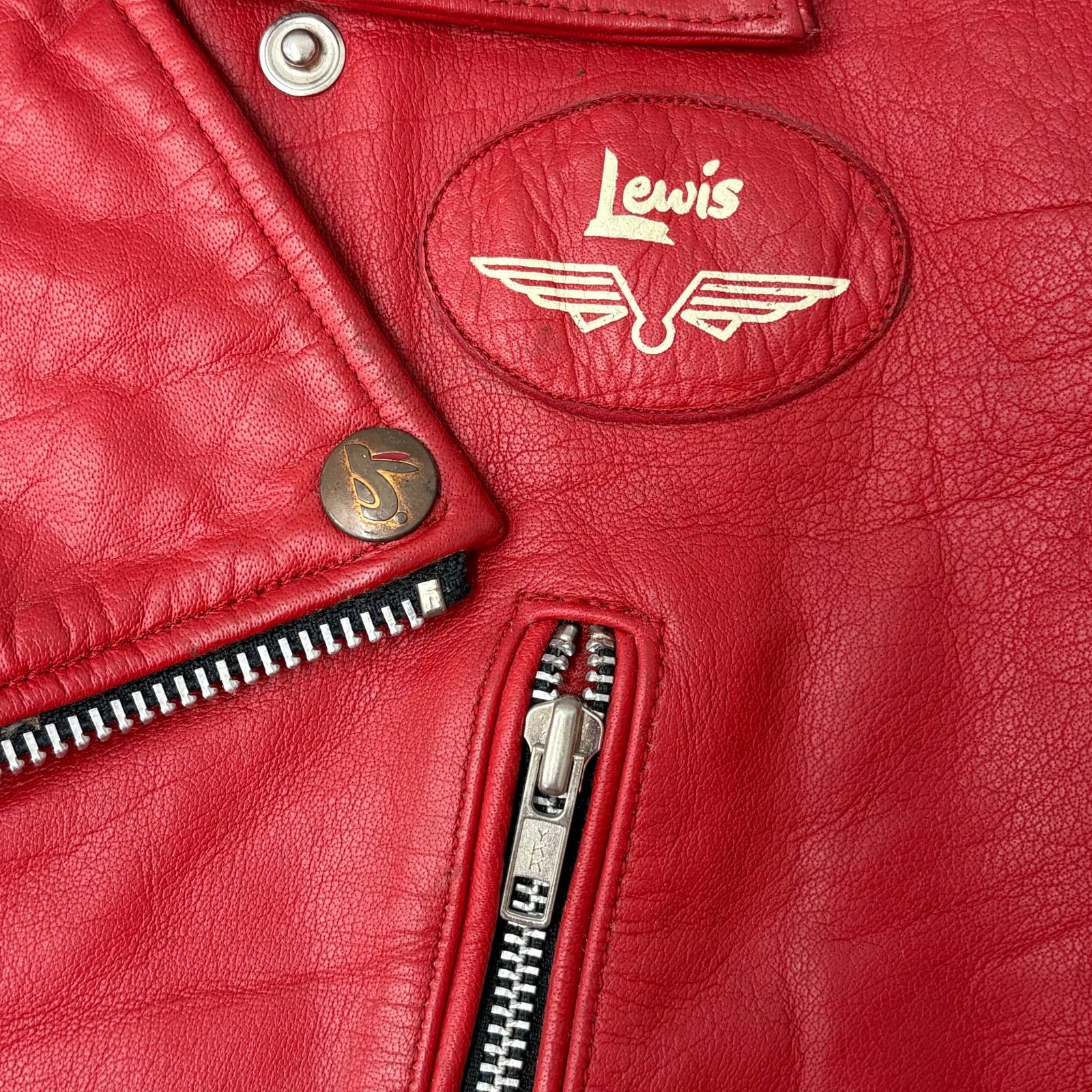 Lewis Leather×Paul Smith RED EAR 赤レザージャケット - メルカリ