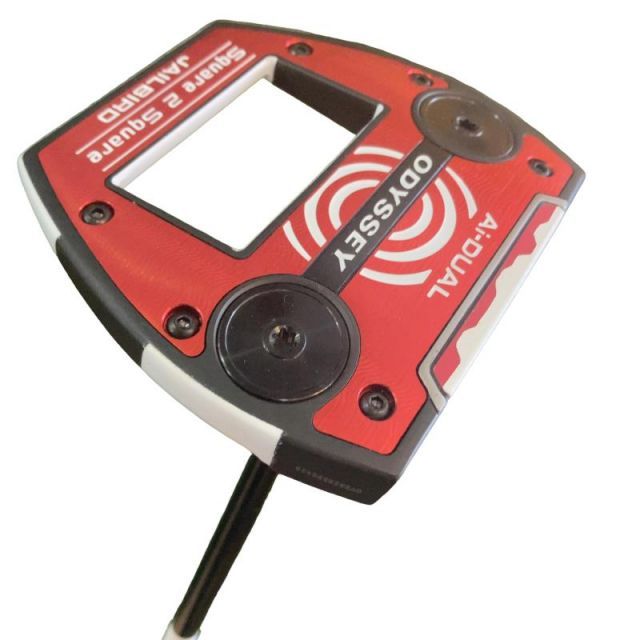 【中古】 オデッセイ Ai-DUAL SQUARE 2 SQUARE JAILBIRD 34インチ パター PT STROKE LAB 120 スチール (フレックスその他) メンズ 男性用 右利き 右用 Bランク ゴルフクラブ