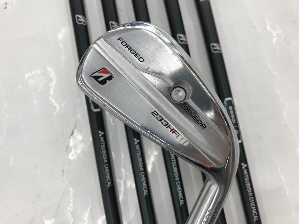 ブリヂストン　233HF　VANQUISH BS50i　Rフレックス　アイアンセット　中古　ゴルフドゥ！新居浜店【最短即日発送】
