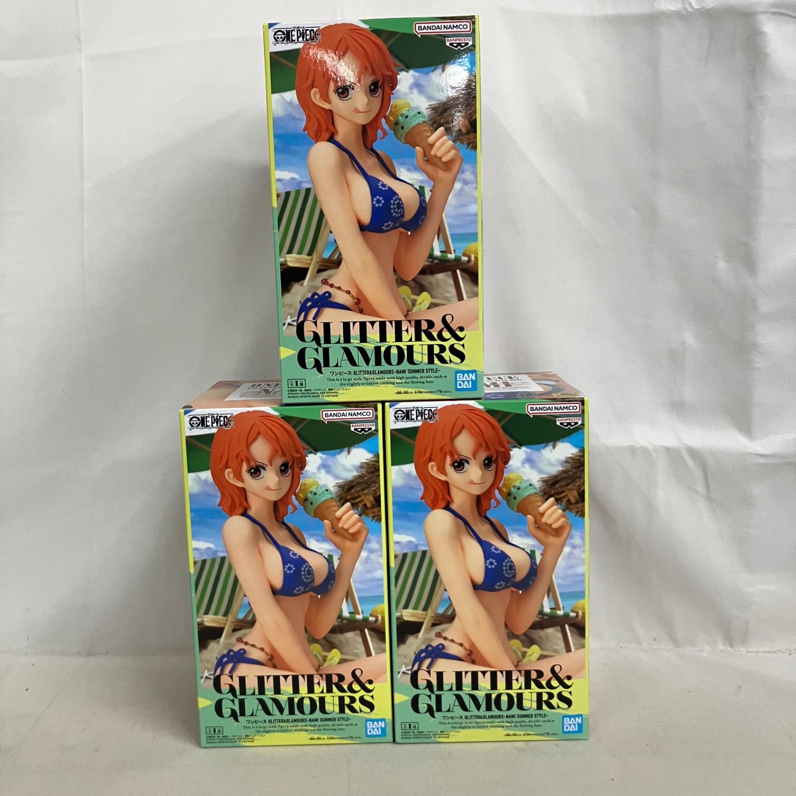 未開封 ONE PIECE GLITTER&GLAMOURS ナミ サマースタイル フィギュア 3