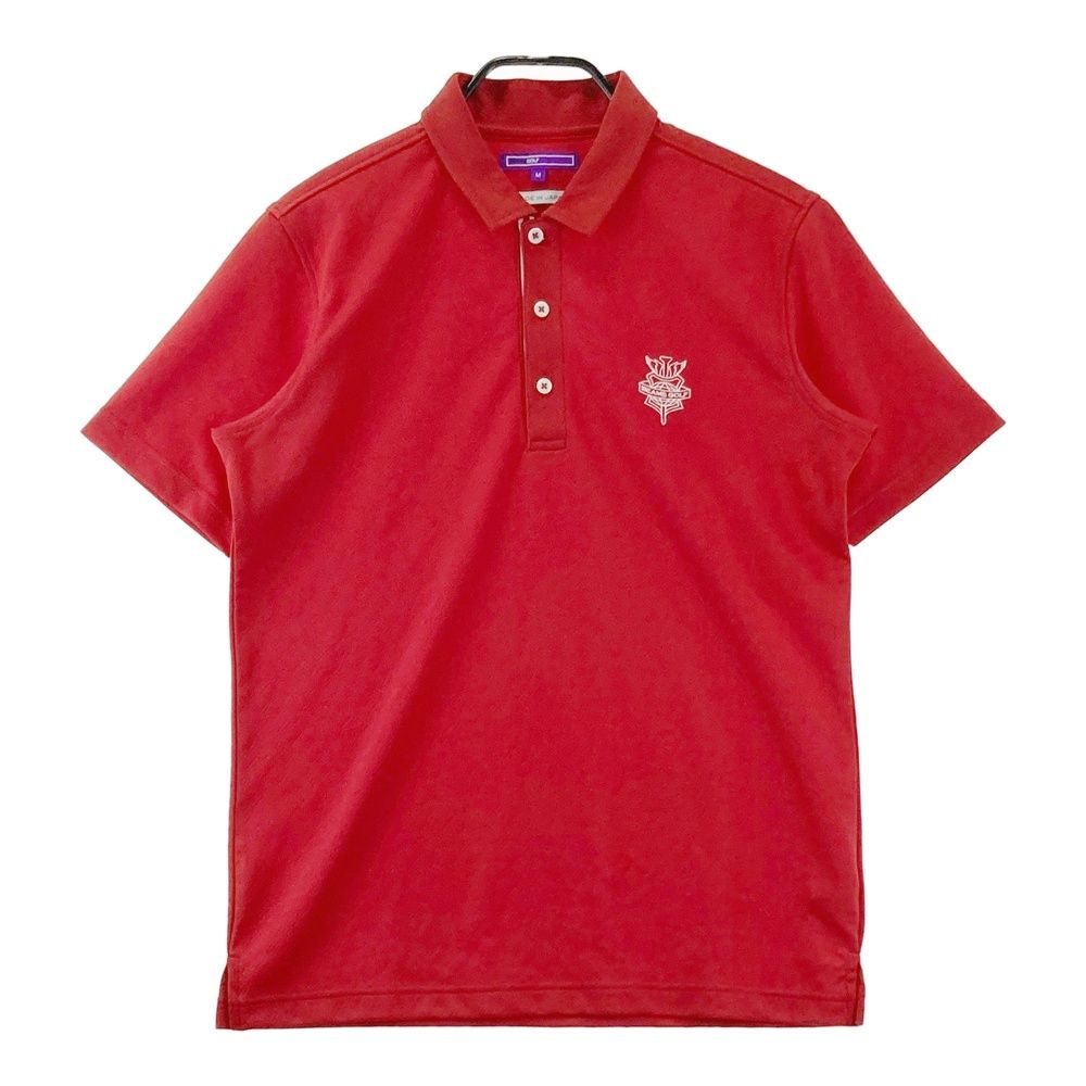 サイズ：M BEAMS GOLF ビームスゴルフ 半袖ポロシャツ 総柄 レッド系 [240101739507] ゴルフウェア メンズ ストスト 7,425円