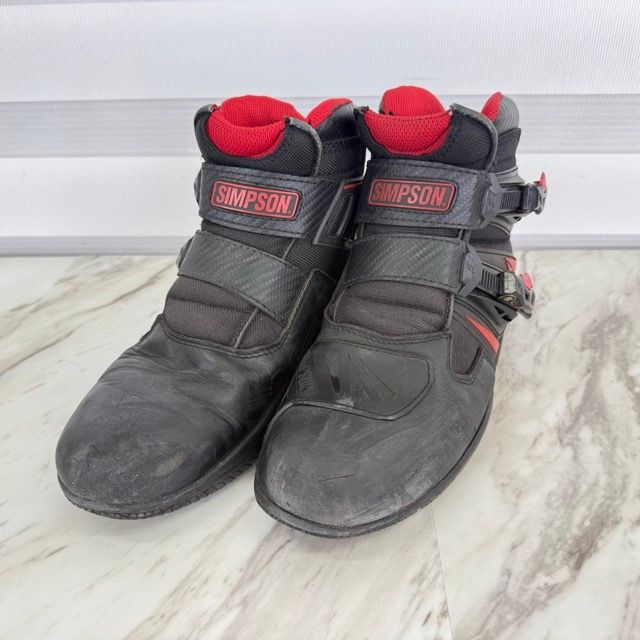 バイクシューズ【中古】シンプソン SPB-301 モーターサイクル
