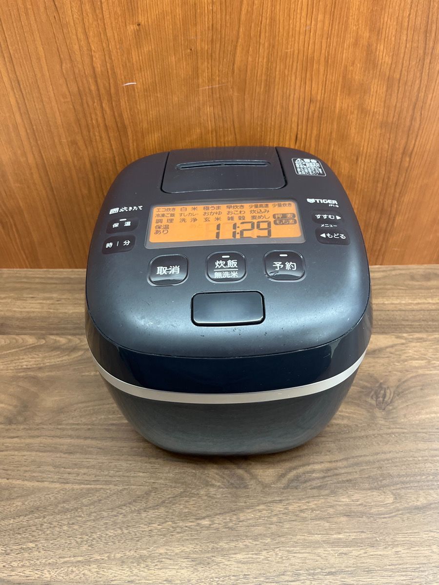 TIGER JPI-G100-KL 炊きたて ご泡火炊き 5.5合炊き 2021年製 - メルカリ