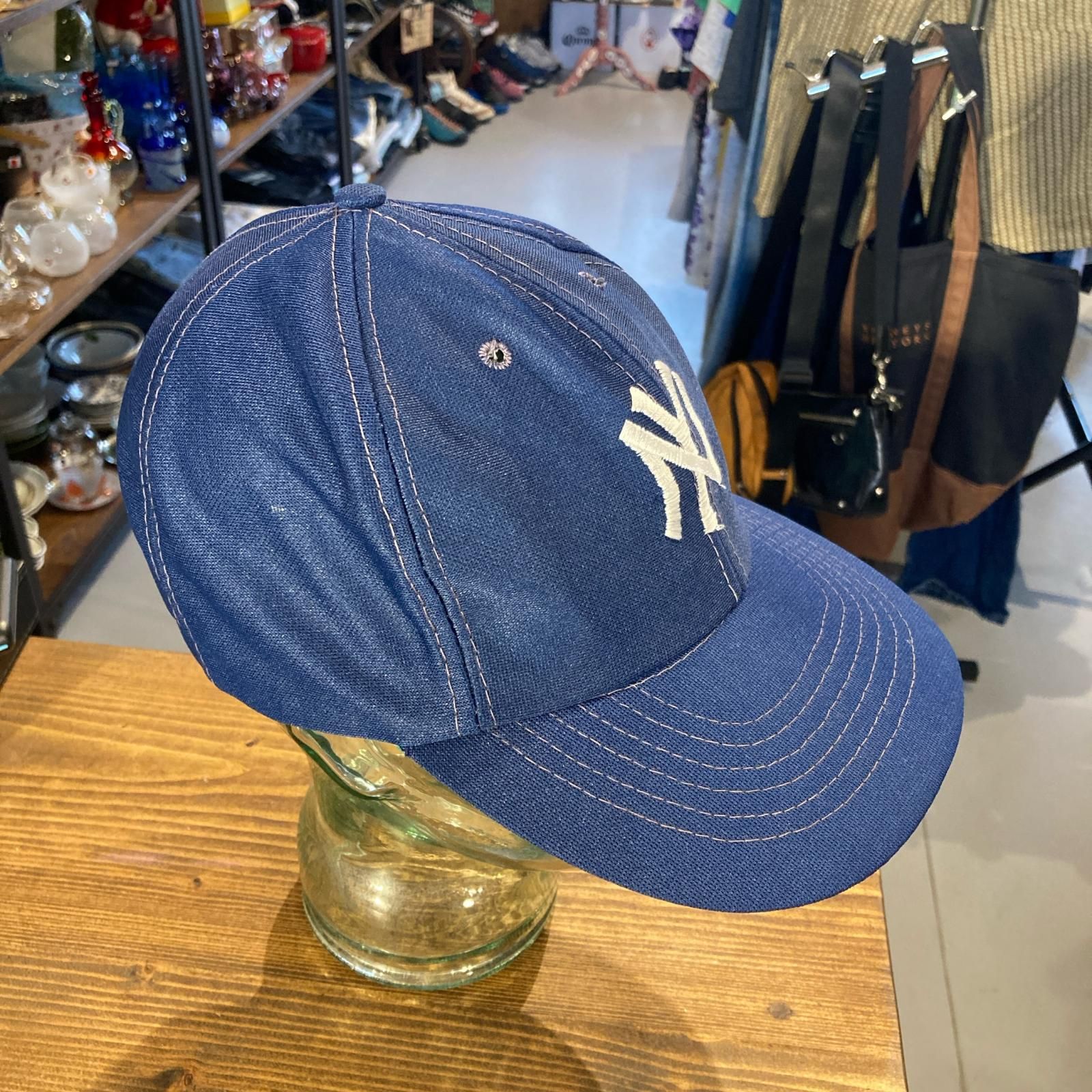MP471) 80's McDonald's NEW YORK YANKEES Snap Back Cap 古着 現状品