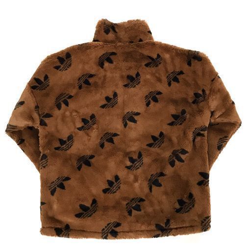 アディダス オリジナルス サイズ J/L フェイクファー ジャケット 