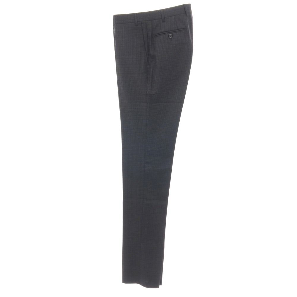 新品】カナーリ CANALI ウール チェック 3B 3つボタンスーツ グレーx