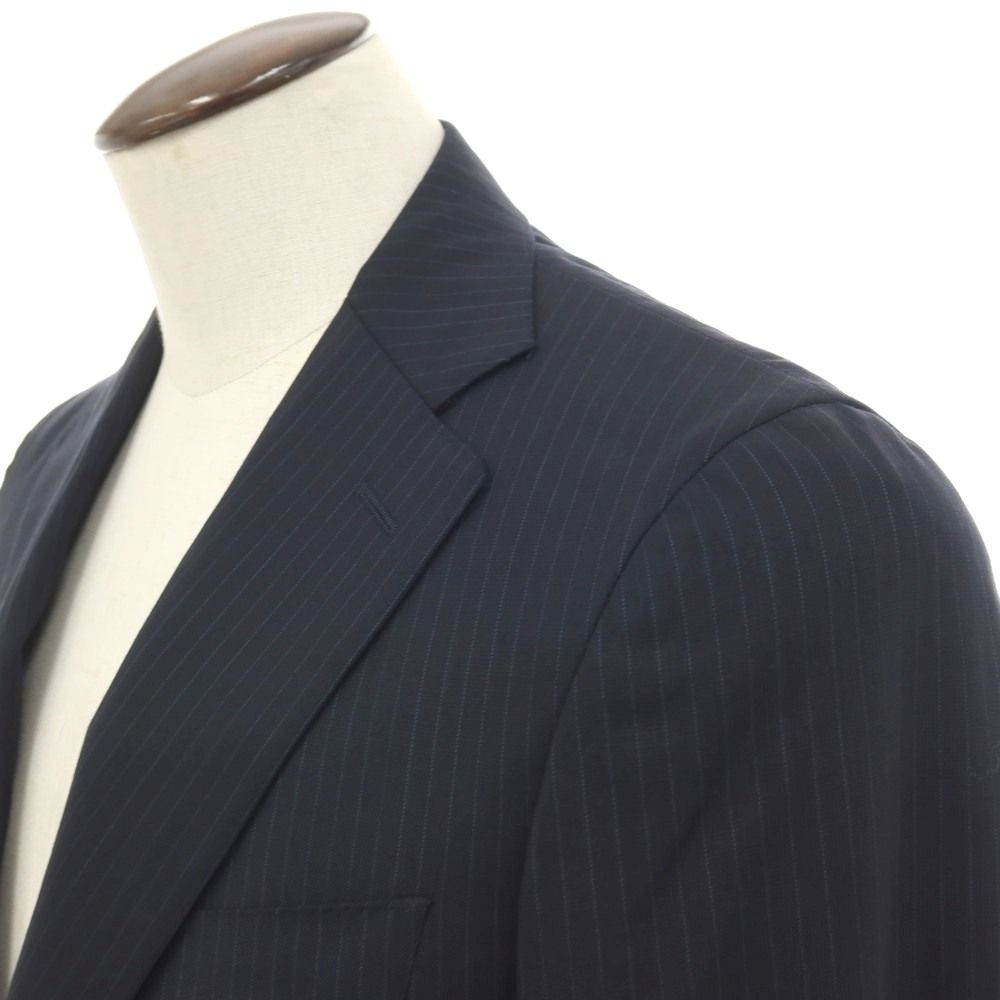 新品】カナーリ CANALI ウール ピンストライプ 3B 3つボタンスーツ