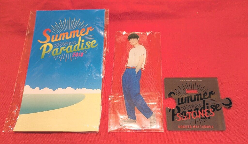 Summer Paradise2018 SixTONES松村北斗アクリルスタンド SixTONES 18年Summer Paradise 松村北斗 アクリルスタンド - メルカリ