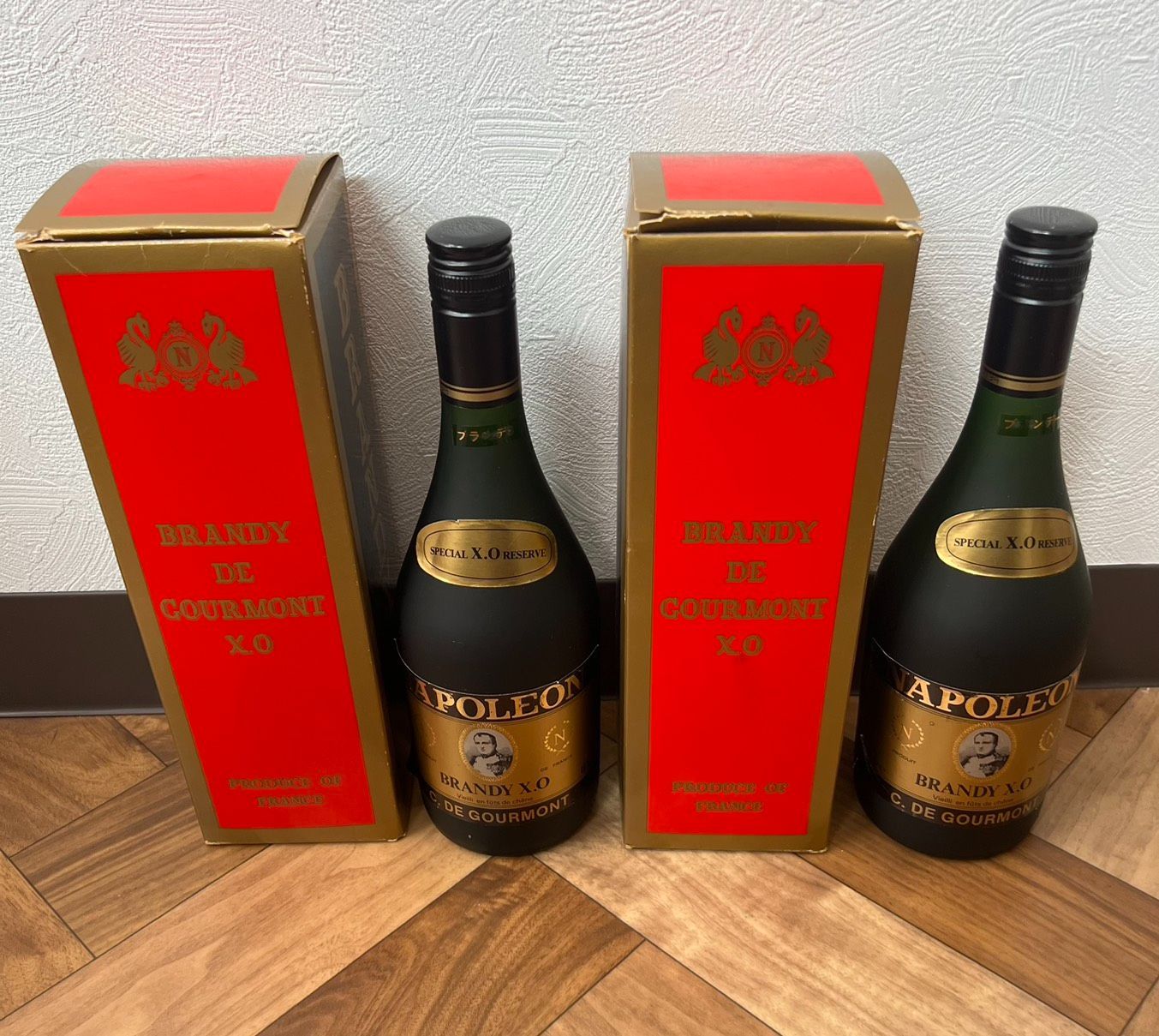 C.DE GOURMONT NAPOLEON X.O 700ml 2本 未開栓 古酒 - メルカリ