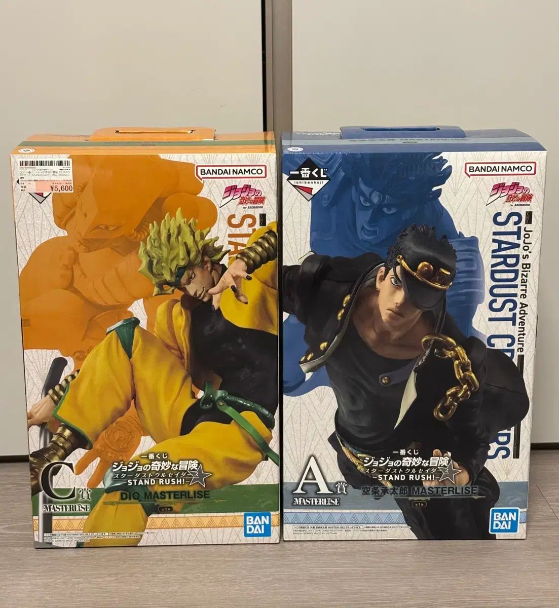 未開封) ジョジョ スタンド ラッシュ 空条 承太郎 A賞 & ディオ C賞 開封 まとめ ジョジョの奇妙な冒険 一番くじ フィギュア 17,032円