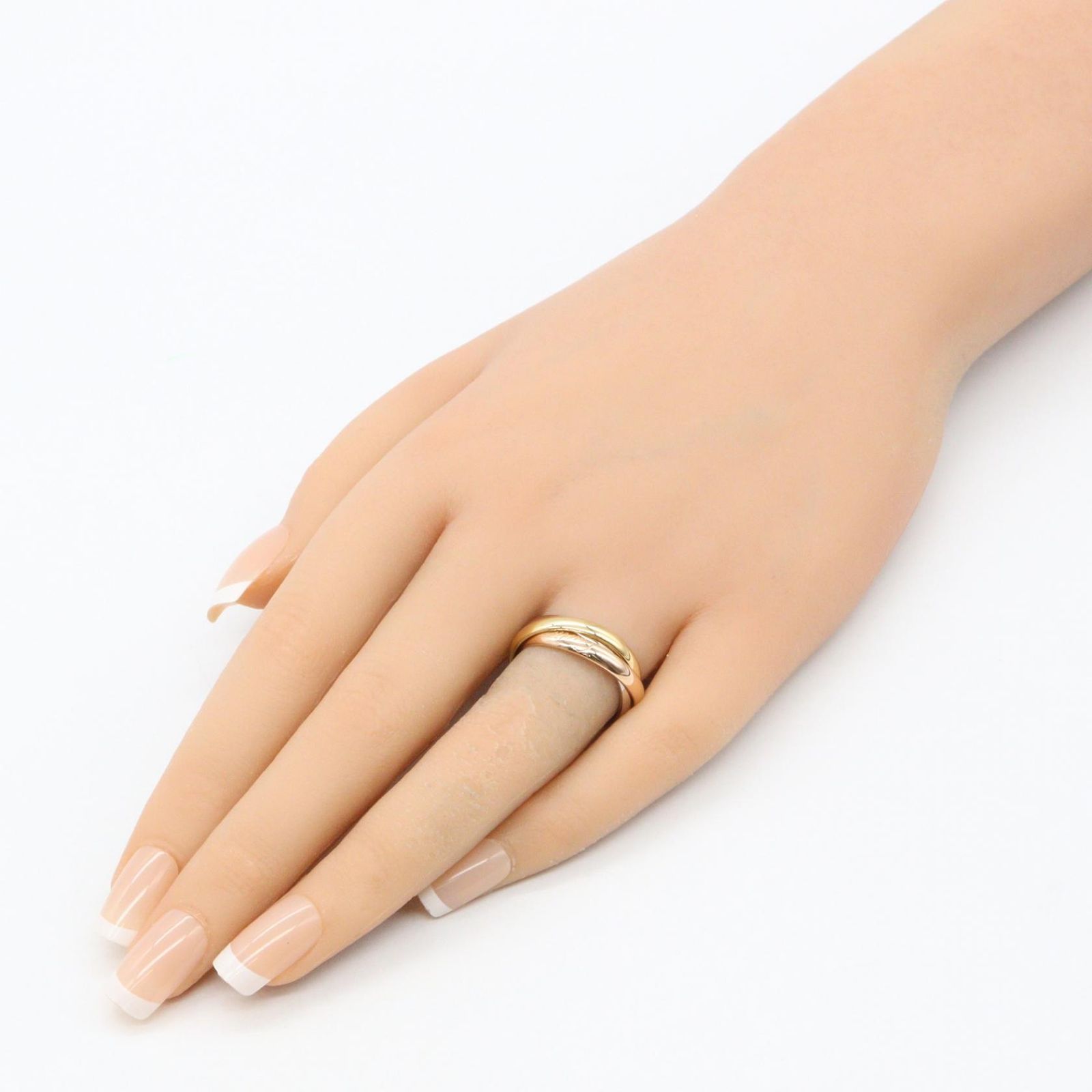 カルティエ CARTIER リング・指輪 トリニティリング K18（イエロー