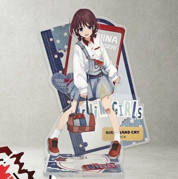 中国限定 ガールズバンドクライ デニムシリーズ アクリルスタンド