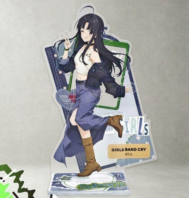中国限定 ガールズバンドクライ デニムシリーズ アクリルスタンド
