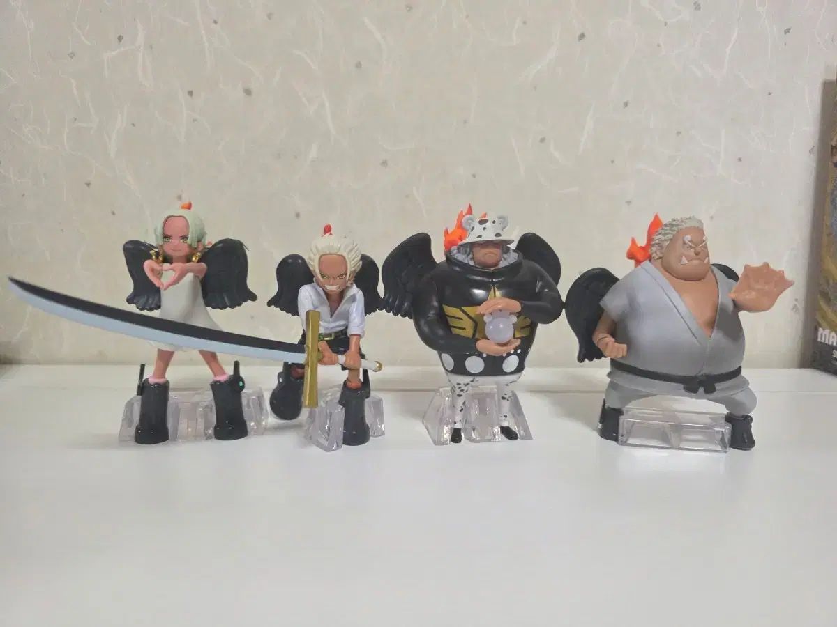 10)ONE PIECE 一番くじ G賞 SAERA フィギュア 4体セット 箱なし