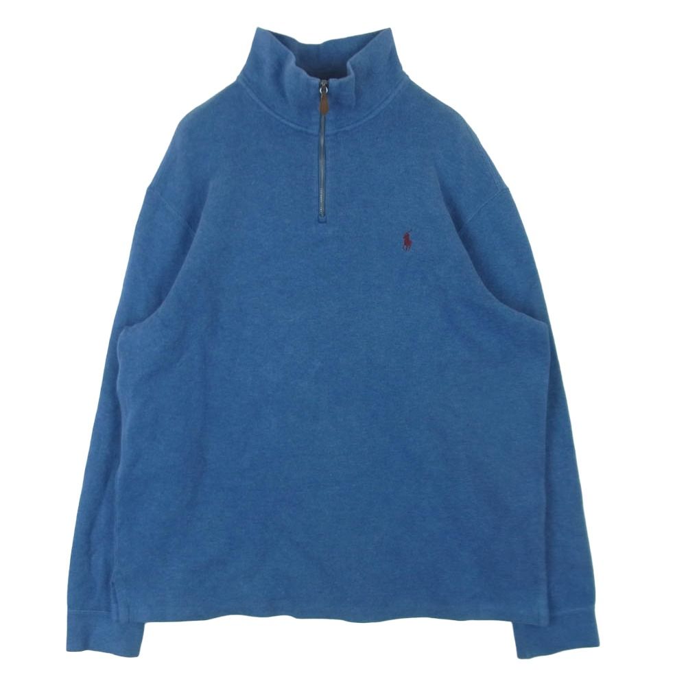 POLO RALPH LAUREN ポロ・ラルフローレン コットン ハーフジップ 