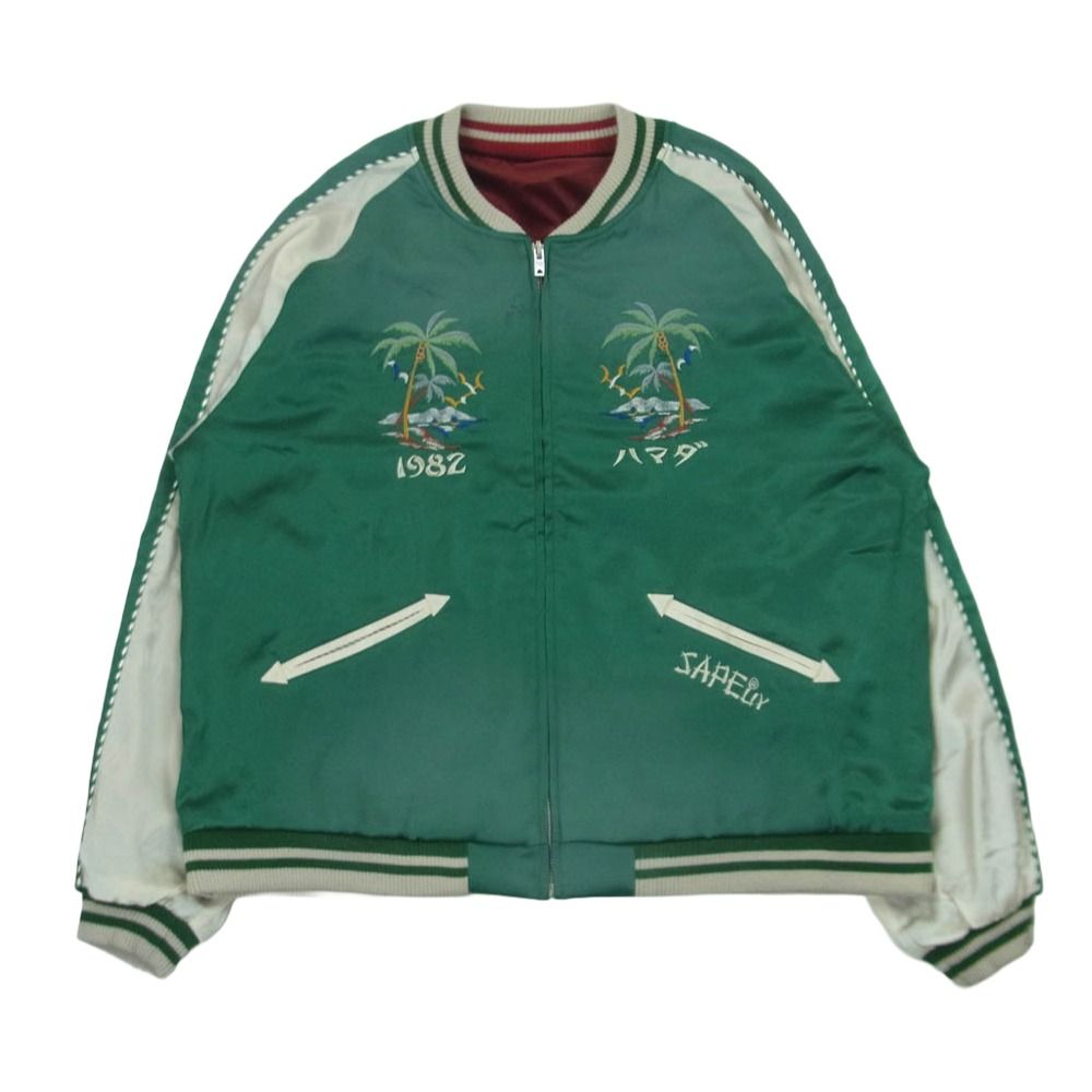 SAPEUR サプール 25SS A0025-069 ベロア リバーシブル スカジャン