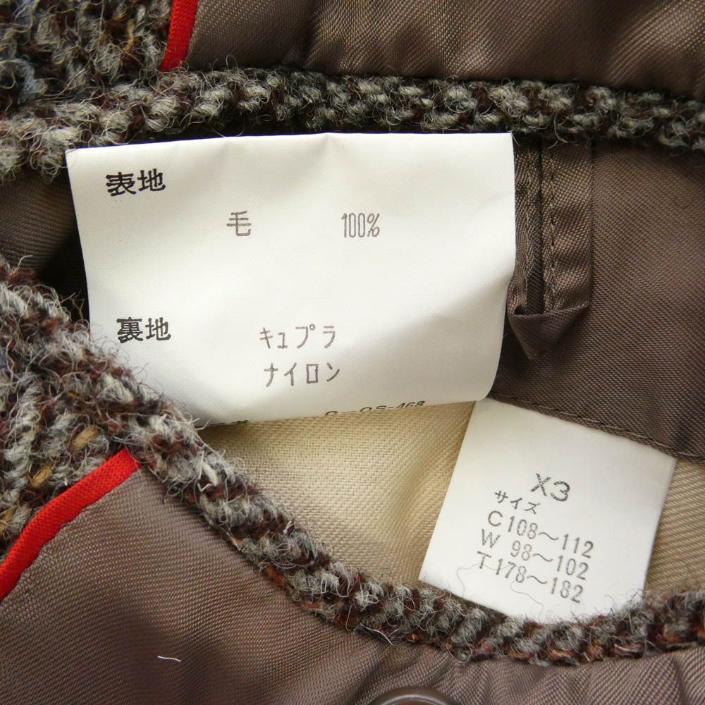 ジェイプレス J.PRESS PWJ-BROV-LA-0417 90s Harris Tweed ハリス