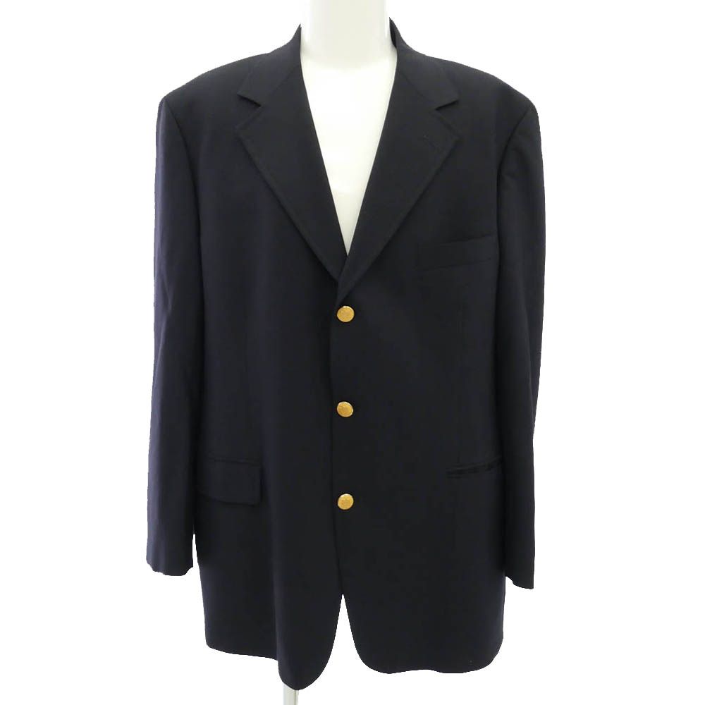 Brooks Brothers ブルックスブラザーズ STRETCH  ストレッチ 紺ブレ ウール テーラードジャケット ブラック系 44R【中古】 Brooks Brothers ブルックスブラザーズ STRETCH ストレッチ 紺ブレ