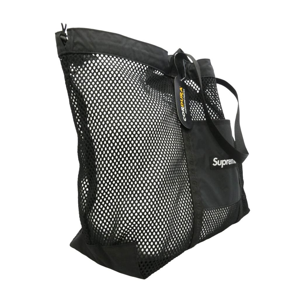 Supreme シュプリーム 25SS Mesh Tote Bag メッシュ トートバッグ ブラック系【極上美品】【中古】 Supreme シュプリーム 25SS Mesh Tote Bag メッシュ トートバッグ