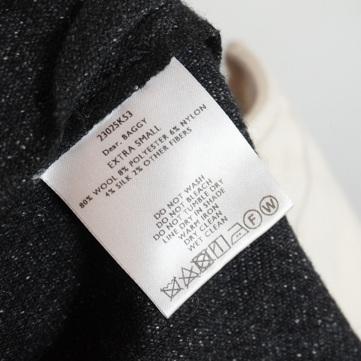 美品 23AW SHINYAKOZUKA シンヤコヅカ ディア バギー Dear BAGGY