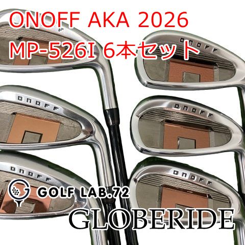 【中古】アイアンセット グローブライド(ダイワ) ONOFF AKA 2026◆MP-526I 6本セット◆R◆0[1858] 67,095円