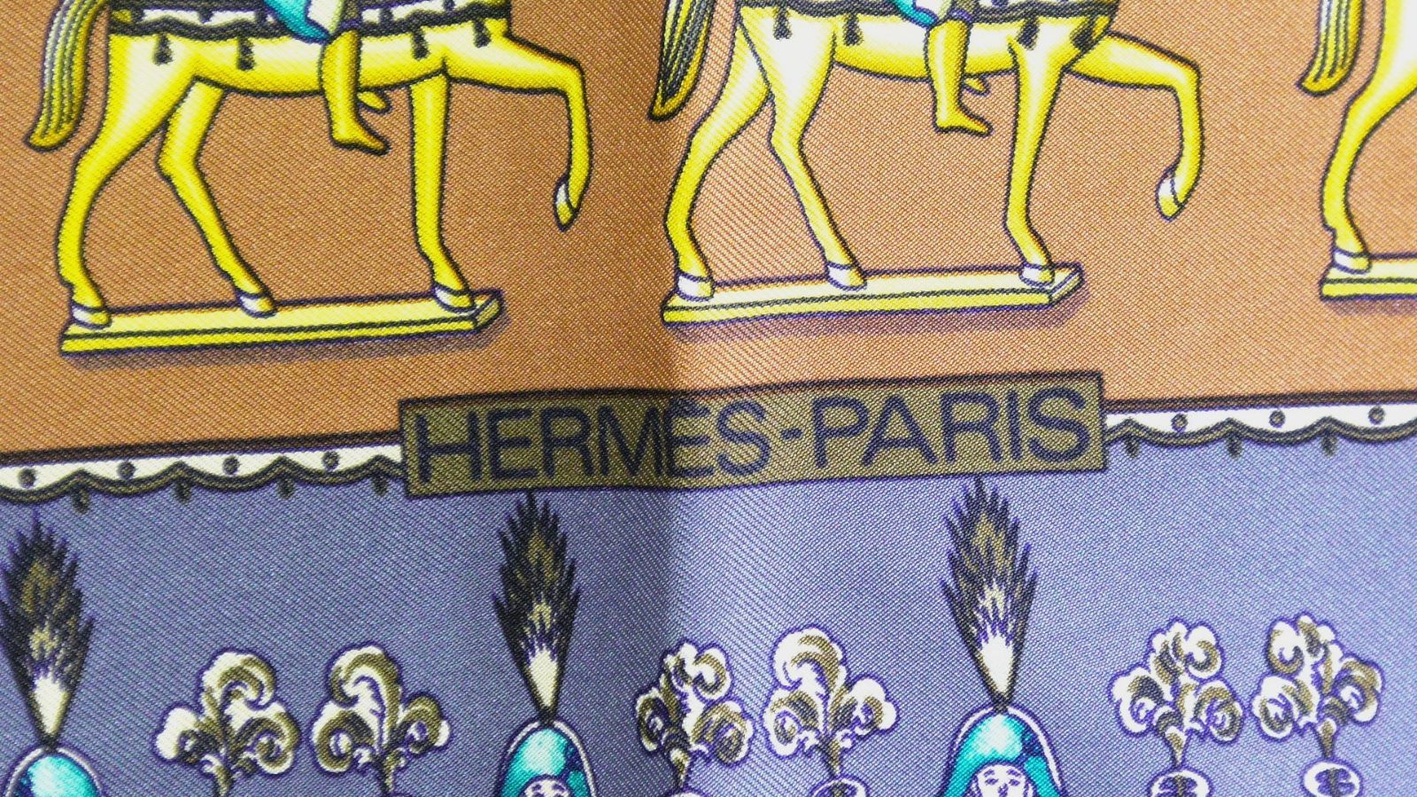 美品 HERMES エルメス スカーフ カレ90 大判シルク100％ D643 - メルカリ