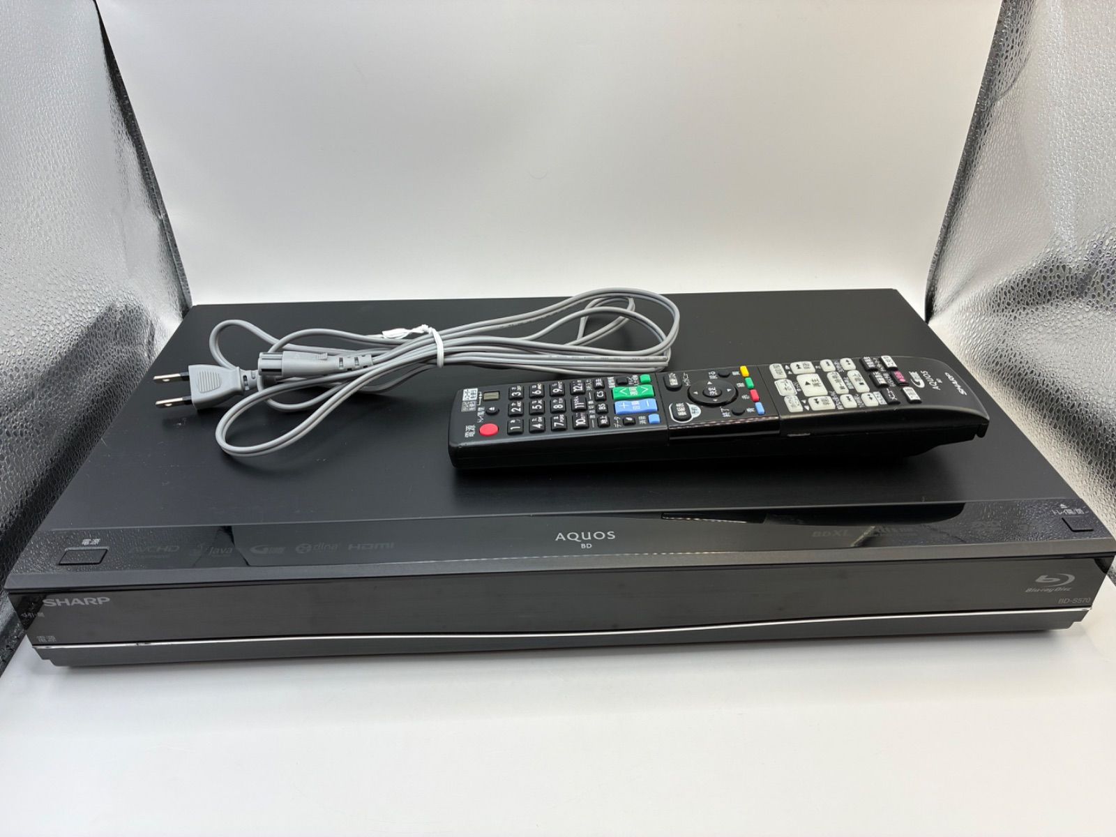 SHARP AQUOS BD-S570 Blu-ray レコーダー 2015年製【AK113】 - メルカリ
