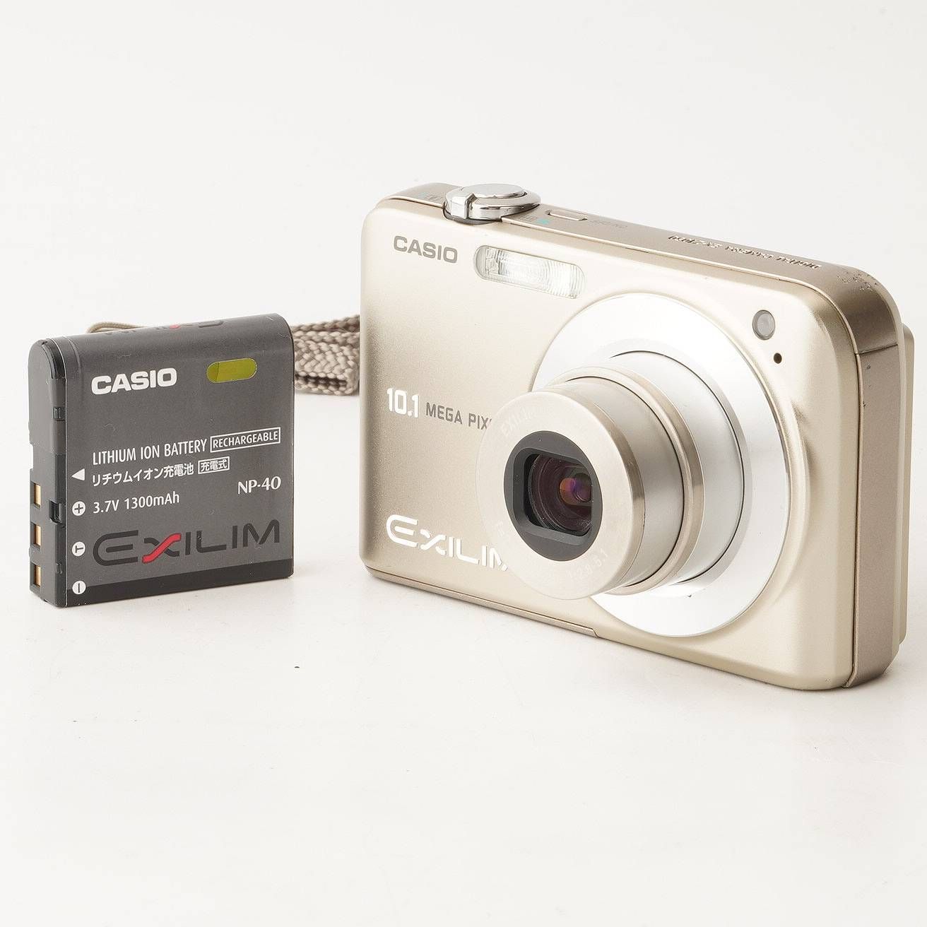 Casio Exilim EX-Z1050 Gold 3x Optical Zoom